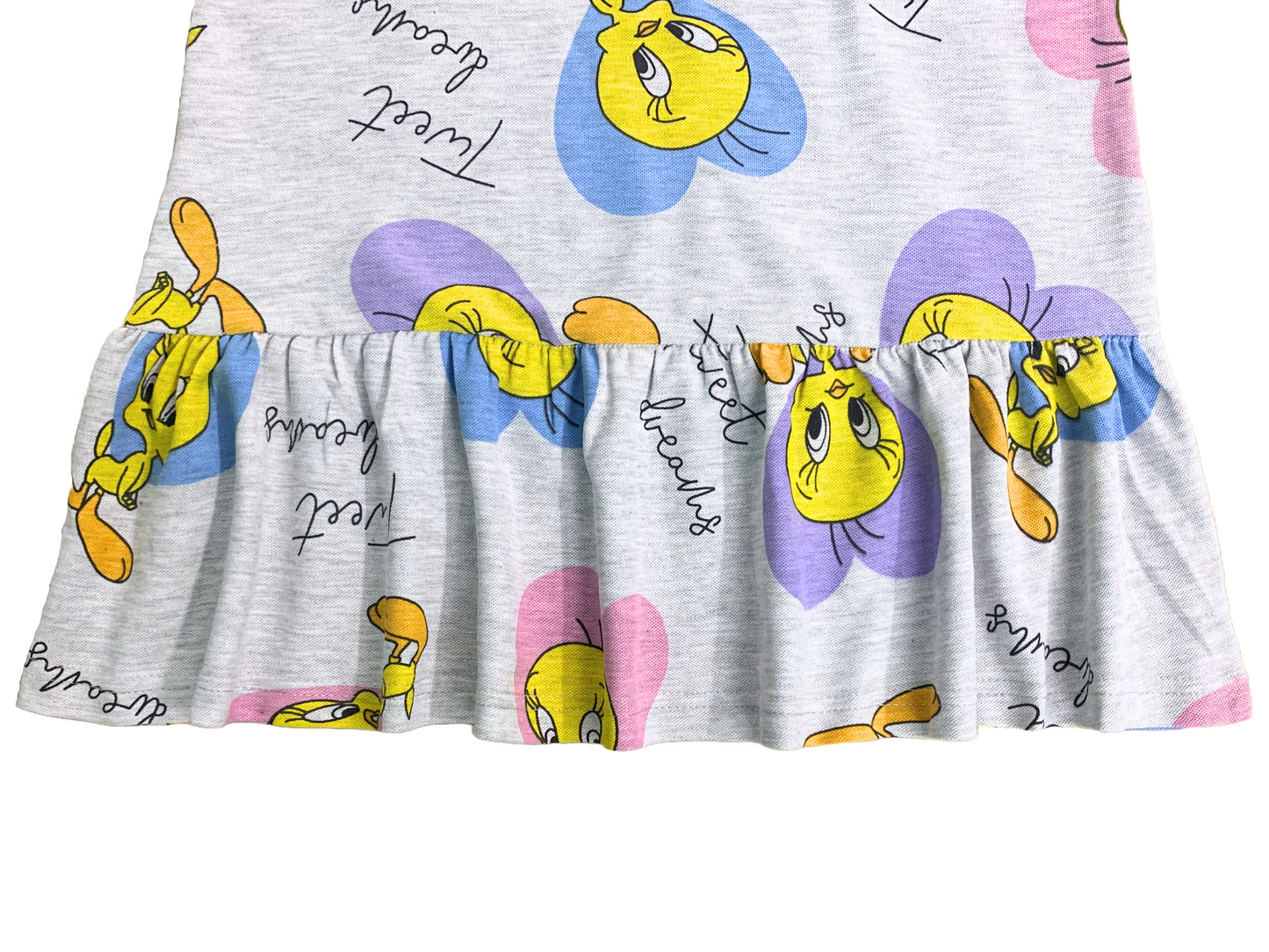 Tweety Bird Frock (Grey)