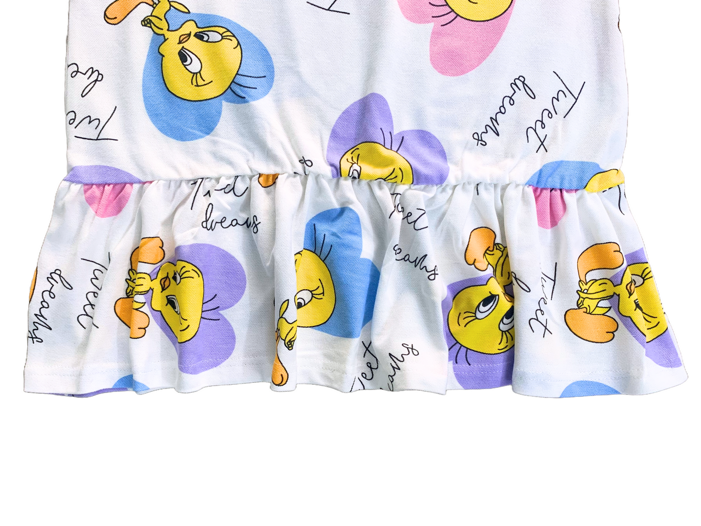 Tweety Bird Frock (White)