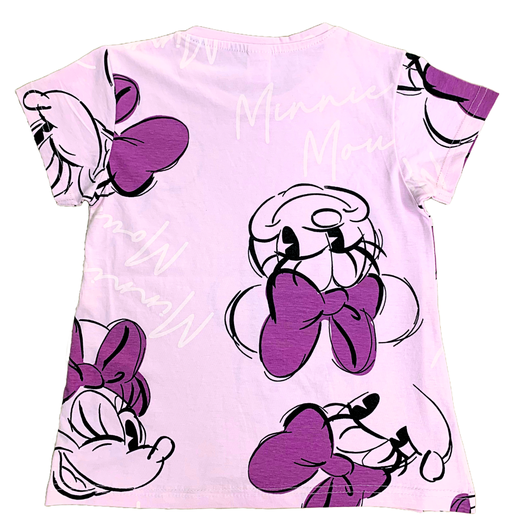 Kids Minnie Pyjama Set (Pink)