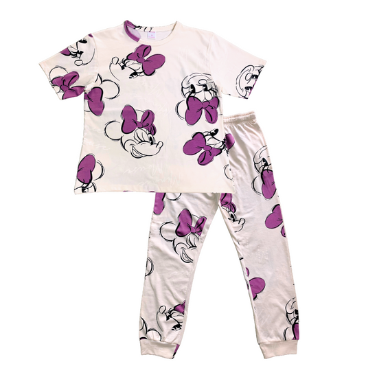 Minnie Pyjama Set (Light Beige)