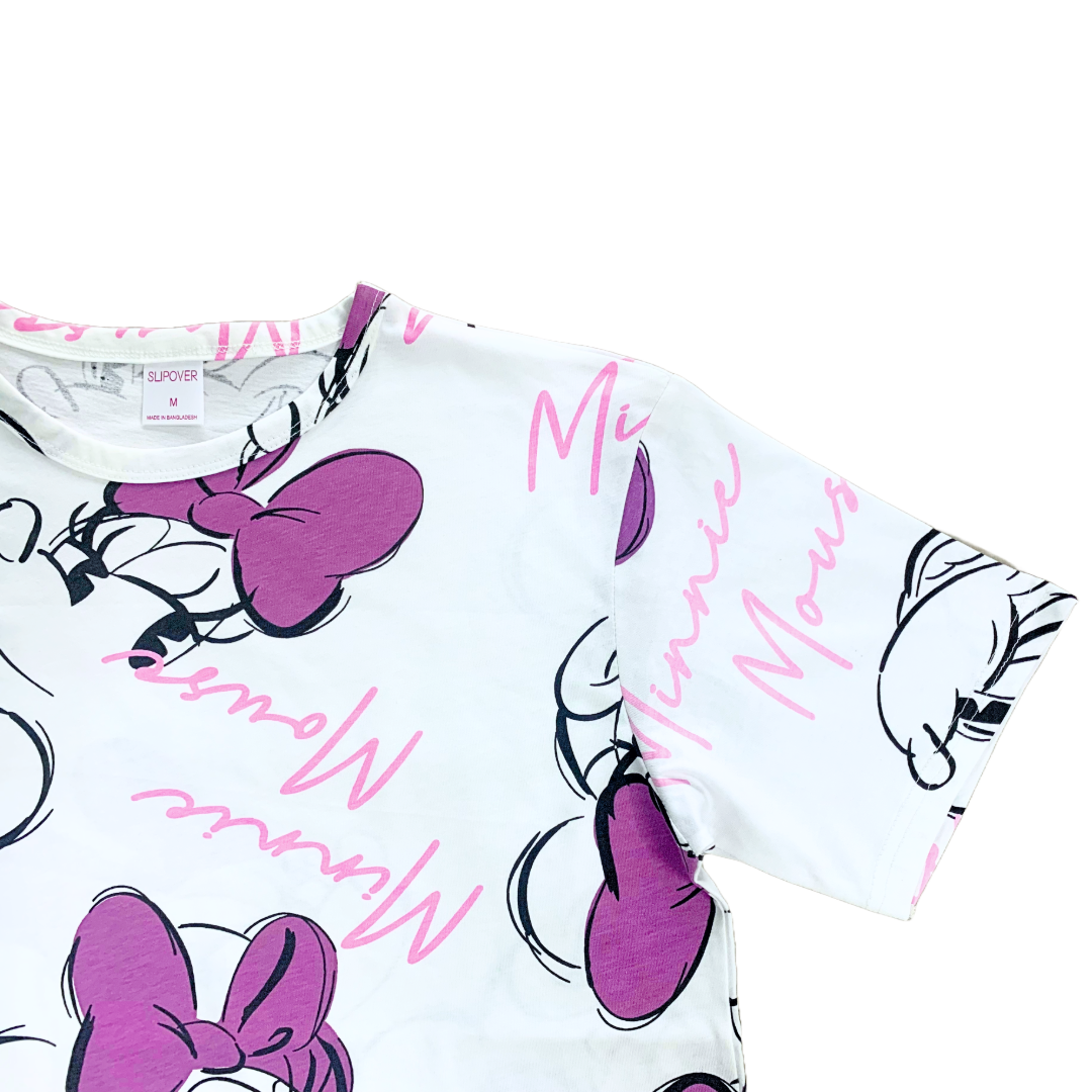 Minnie Pyjama Set (White)