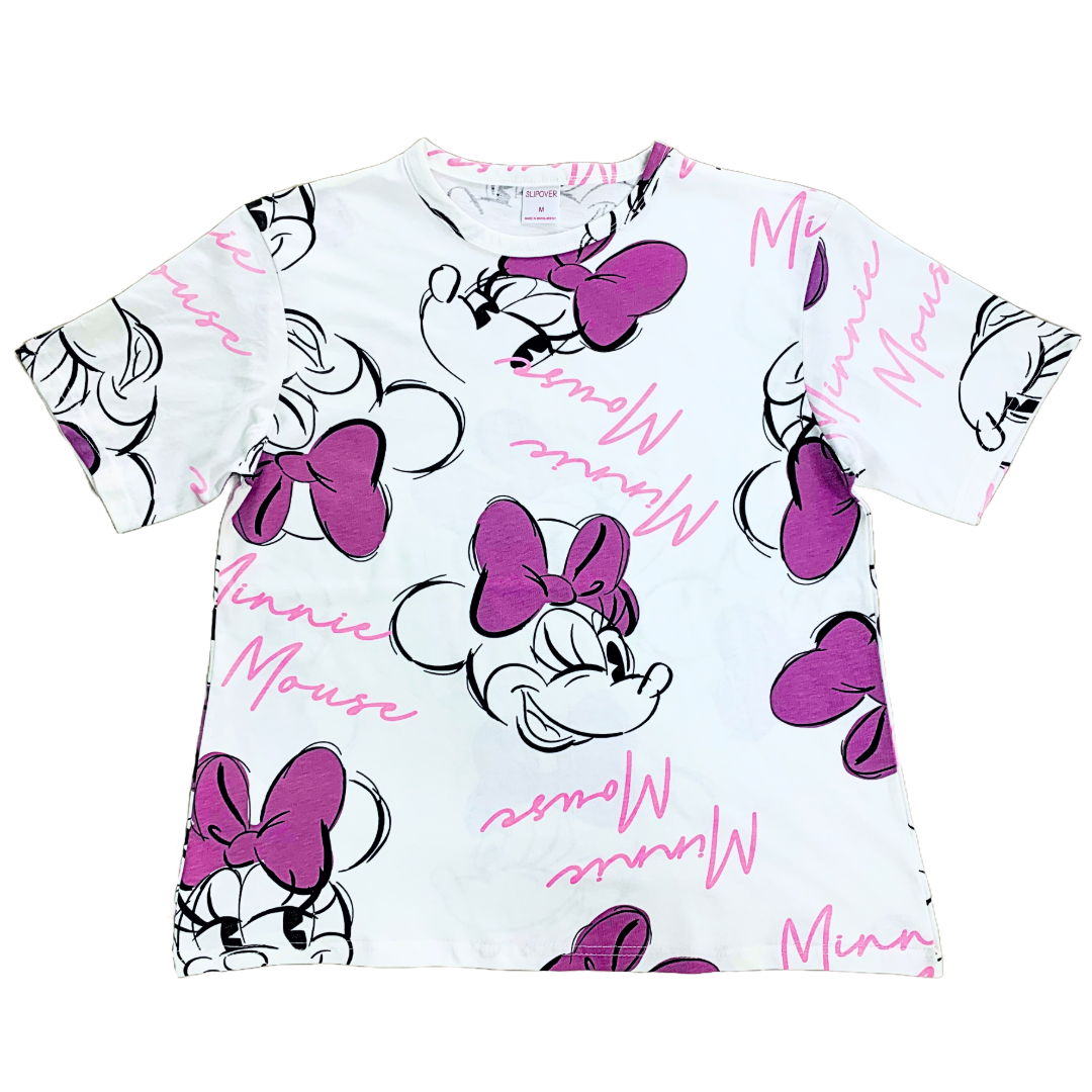 Minnie Pyjama Set (White)