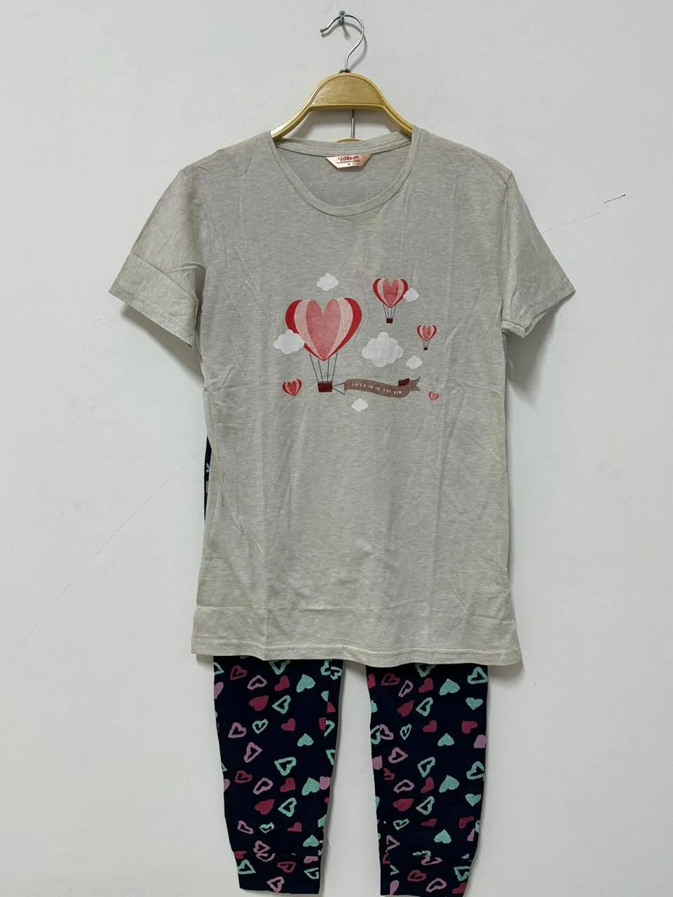 Printed Tshirt And Pyjamas Set