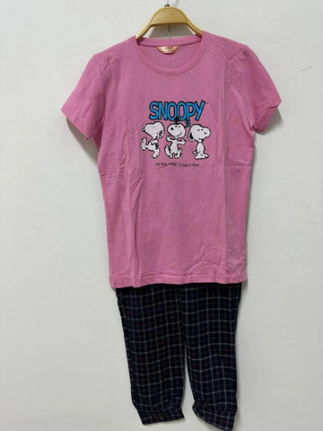 Printed Tshirt And Pyjamas Set